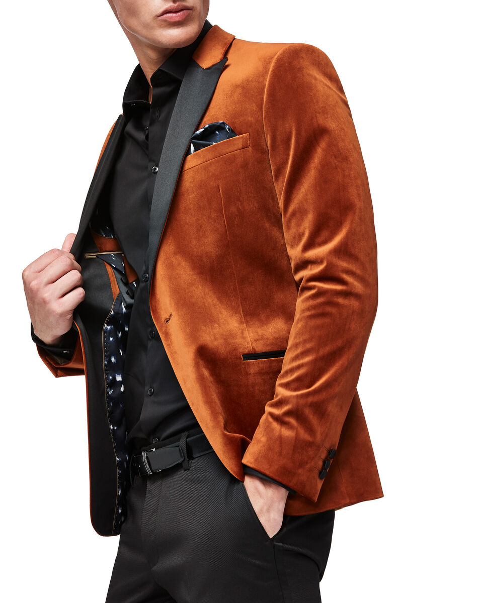 Brimsdown Tuxedo Jacket, Tan, hi-res